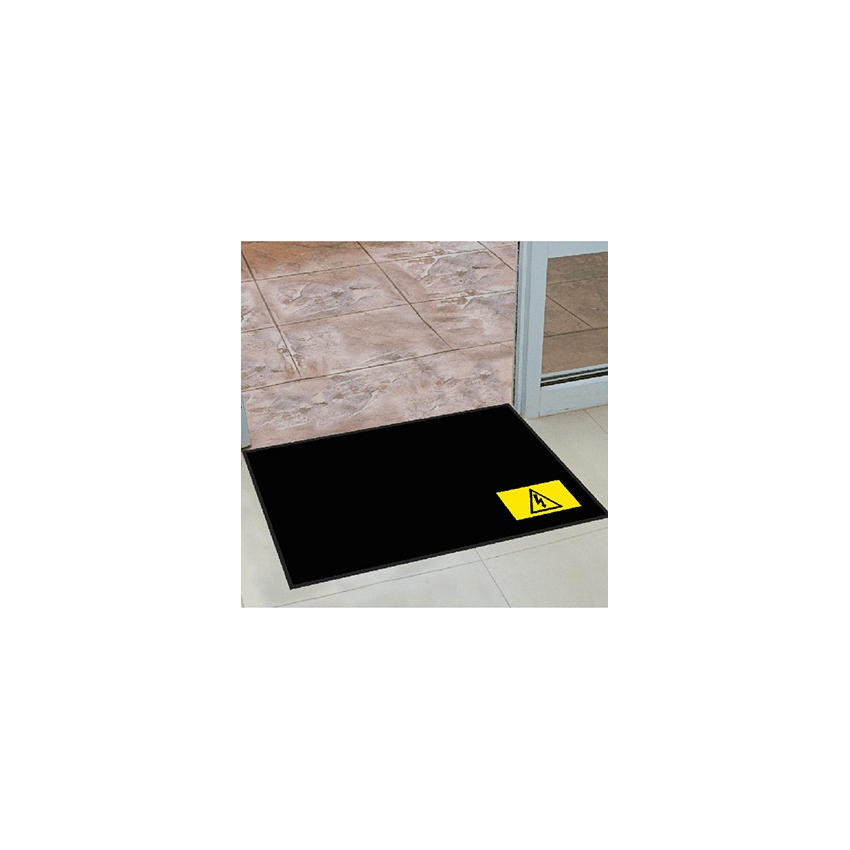 Securing accesses and paths Signage mat - 68.783333 - Superscrapesafetysign