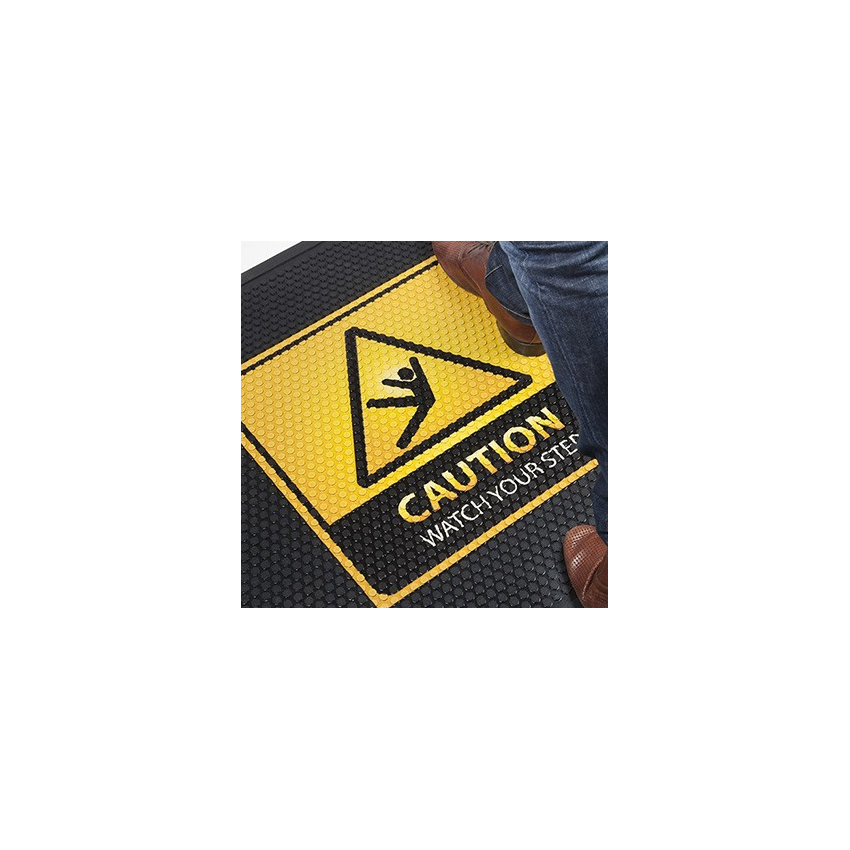 Securing accesses and paths Signage mat - 68.783333 - Superscrapesafetysign