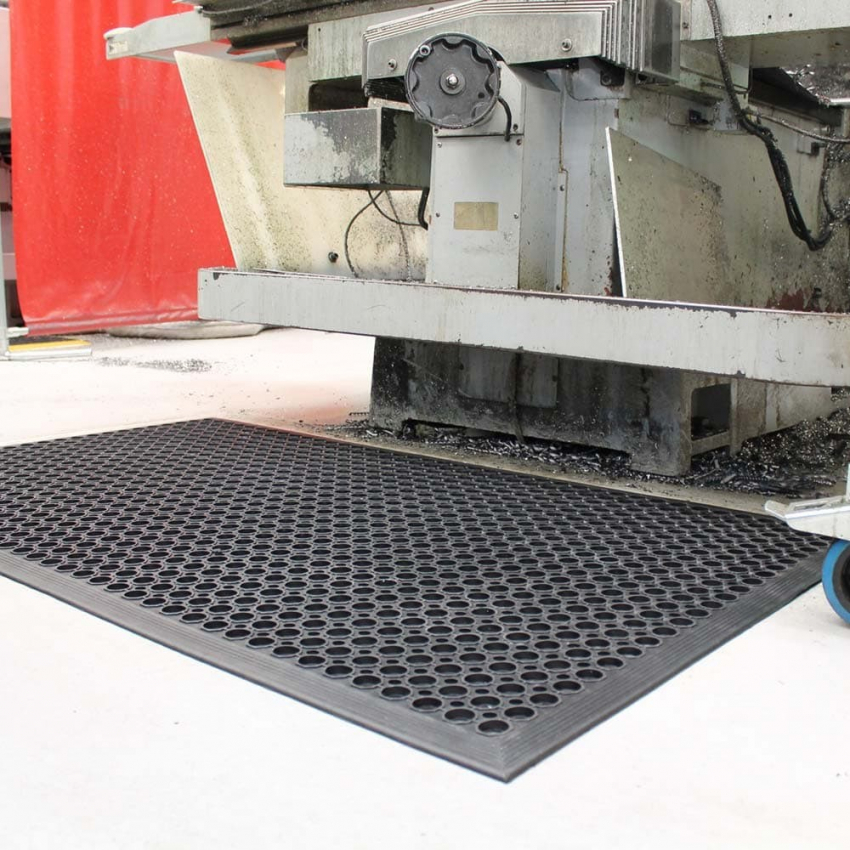 Anti-fatigue mat Industrial draining grating - 89.166667 - HIGHDUTY