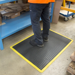 Anti-fatigue mat Tapis anti fatigue ateliers de production - 130.8 - BUBBLEMAT