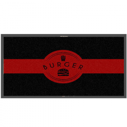 Craft mat Burger logo mat - 0 - NEOLOGO