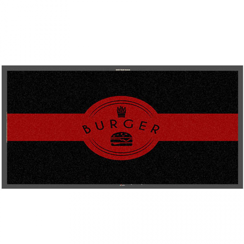 Craft mat Burger logo mat - 0 - NEOLOGO