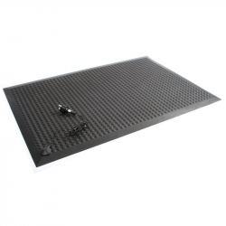 Anti-static bubble surface mat