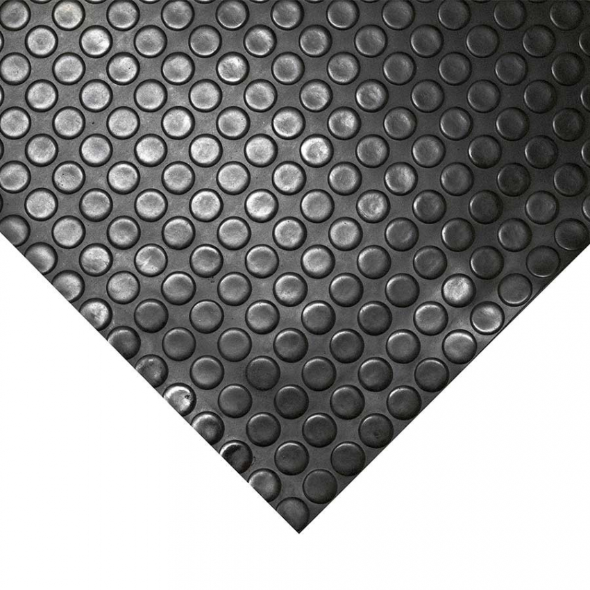 Durable vinyl flooring - Polyester grating
