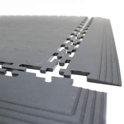 Polyester Grating Recycled Interlocking Flooring - 82.866667 - Tough-Lock Eco