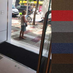 High-end single color entrance matting