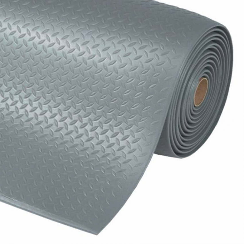 Foam mat in diamond plate - Anti-fatigue mat