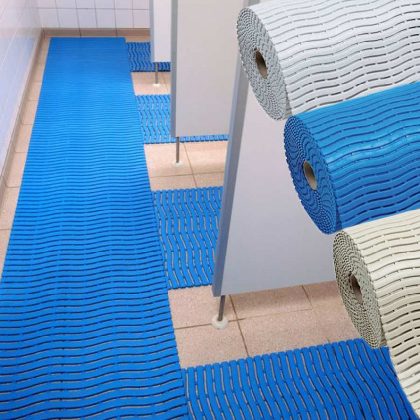 Floor mats for swimming pools, showers, changing rooms - Hygienic gratings