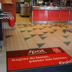 Customized entrance mats Tapis logo fibres tuftées - 0 - NEOLOGO