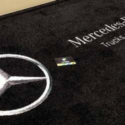 Customized entrance mats Tapis logo fibres tuftées - 0 - NEOLOGO