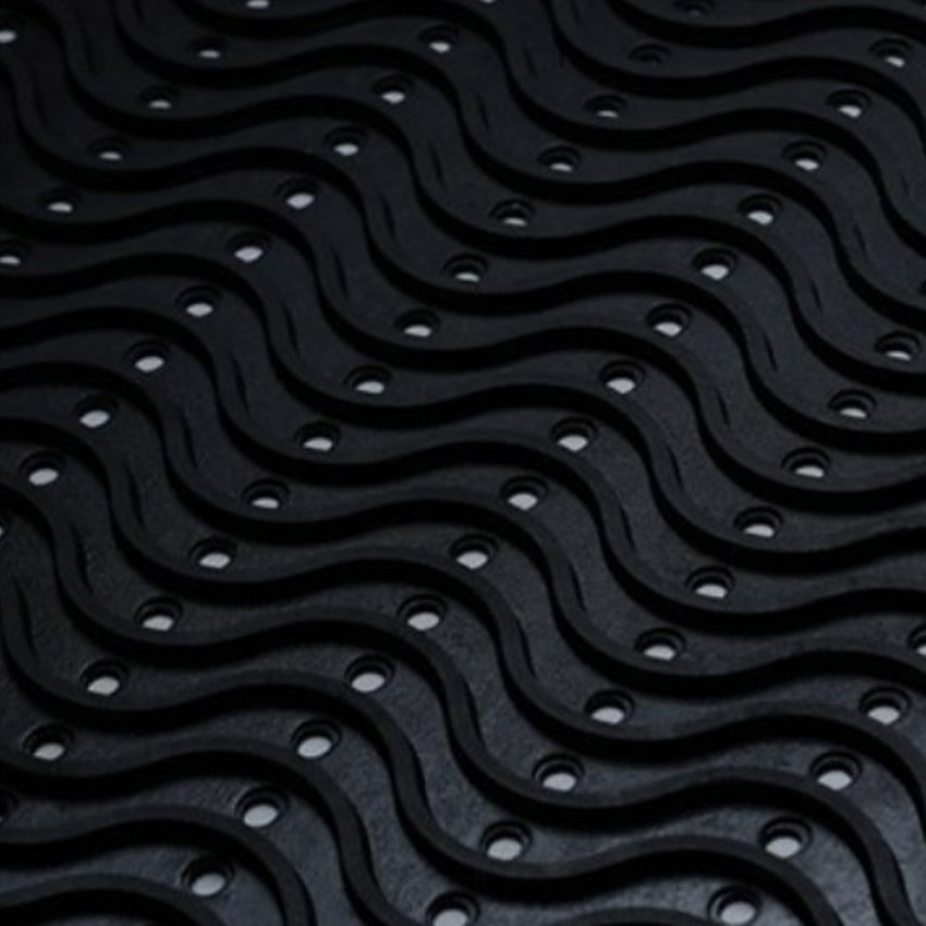  Caillebotis design en vague - 102 - BTB caillebotis vagues
