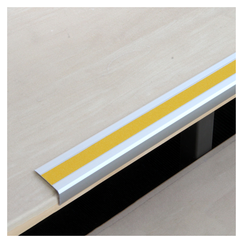 Securing access and paths Aluminum stair nosing profiles - 36.12 - NDM colored