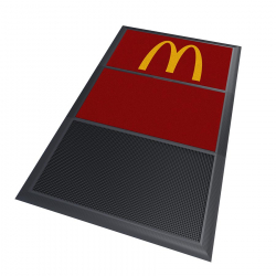 Customizable modular disinfection mat