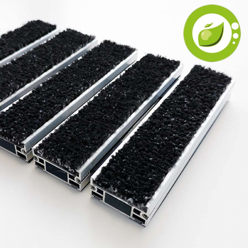 Aluminium matting system Ecoclean - 0 - luxury-25-riciclato-ecoclean