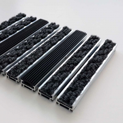 Aluminum mat Aluminum rubber/needle mat - 0 - plate-17-misto
