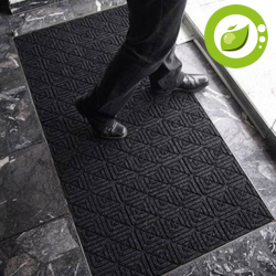 Scratch mats Recycled tile entrance mat - 409 - Waterhog Eco Premier Tiles