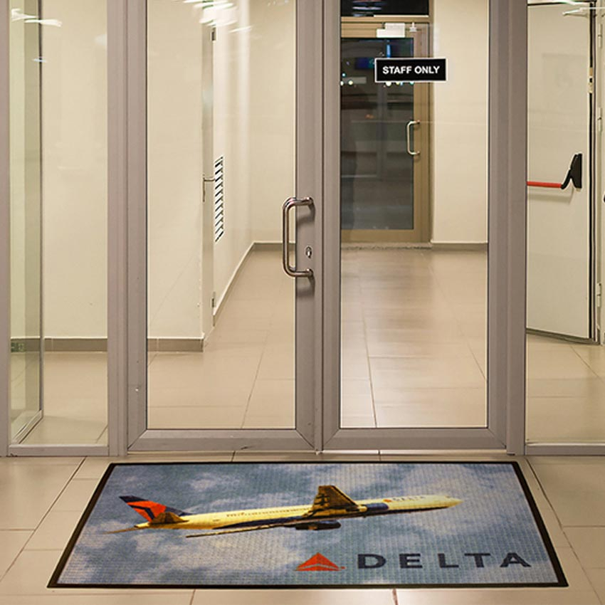 Customized entrance mats Embossed logo mat - 78.833333 - WATERHOG IMPRESSIONS