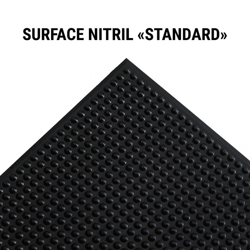 Anti-fatigue mat Tapis résistant produits chimiques - option ESD - 222 - Ergomat Nitril