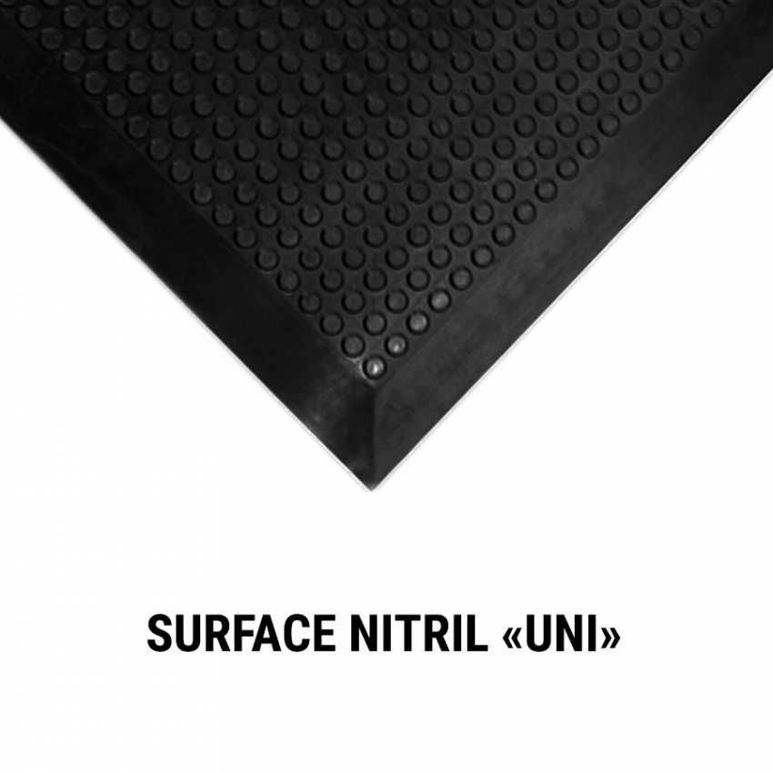 Anti-fatigue mat Tapis résistant produits chimiques - option ESD - 222 - Ergomat Nitril