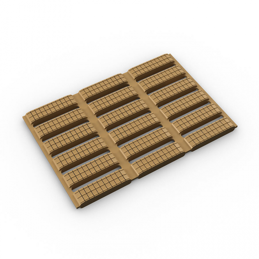 Hygienic gratings Caillebotis PVC antifongiques - 994.8 - FLOORLINE