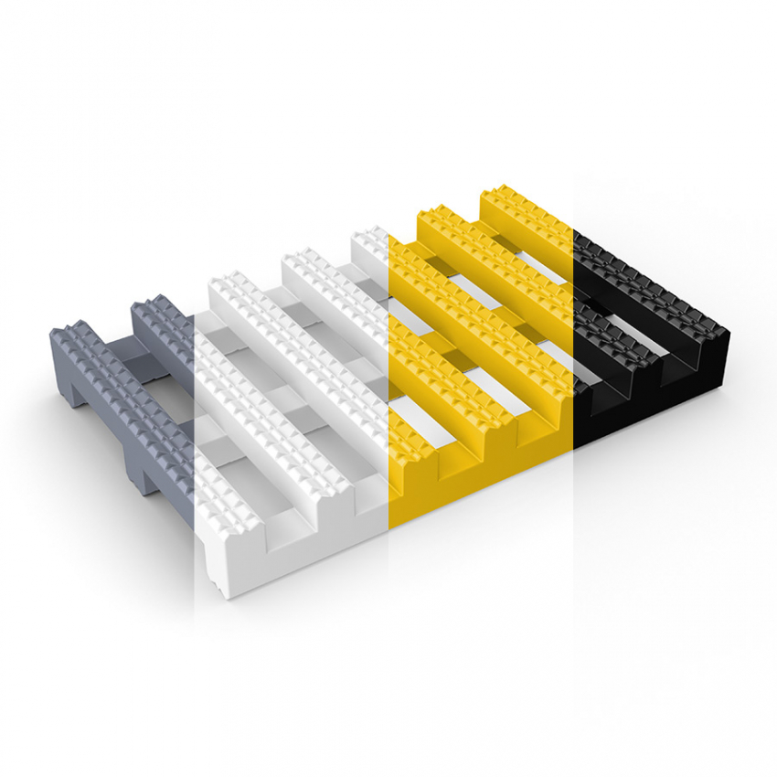Mats and floor coverings Caillebotis antidérapant pour toiture plate - 1738.8 - CROSSGRIP PVC