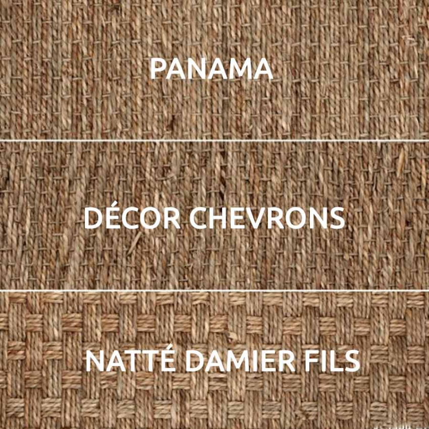 Écologique Tapis jonc de mer fin - 1640 - seagrass-fin