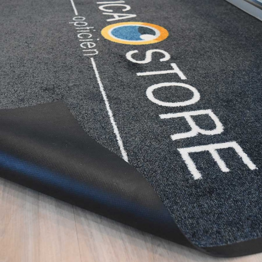 Customized entrance mats Recycled fiber logo mats - 83.02 - COLORSTAR